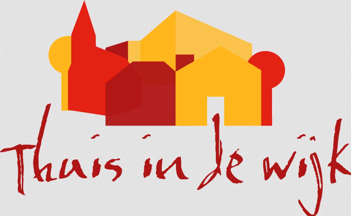 Logo met tekst: Thuis in de wijk