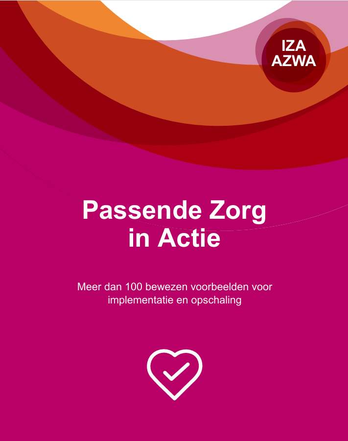 Cover van het magazine Passende Zorg in Actie
