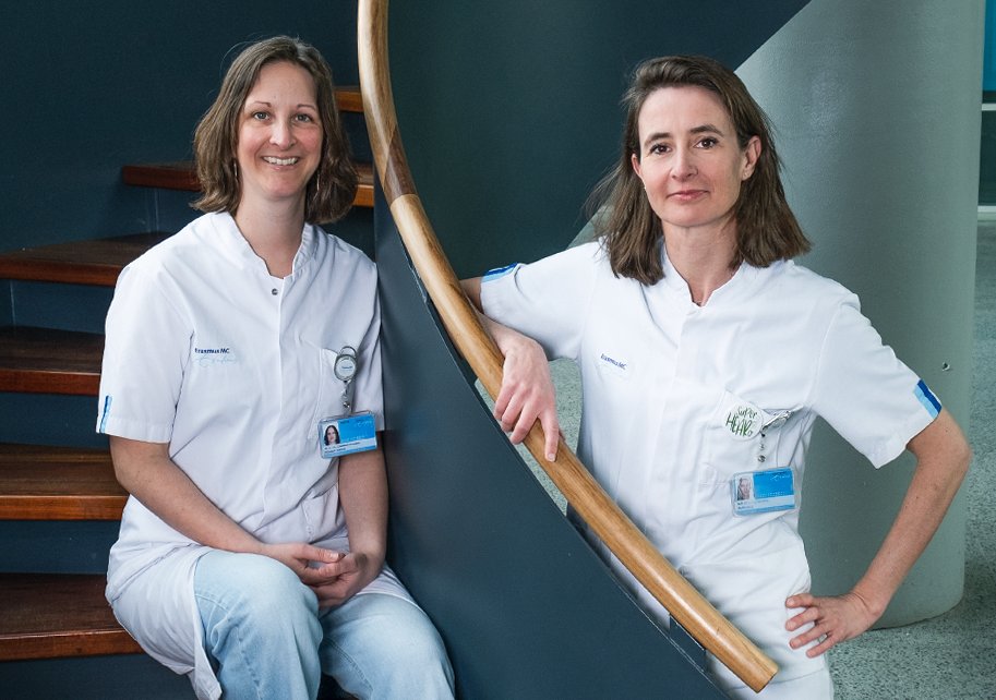 Jantien Vroegop en Nienke Homans